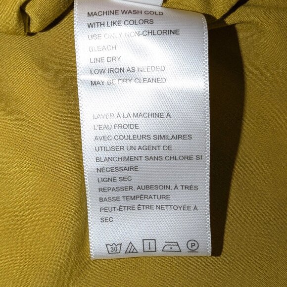 NWT Urban Outfitters | Linen Blend Sweet On You Gold Floral Mini Dress | Small - Picture 8 of 12